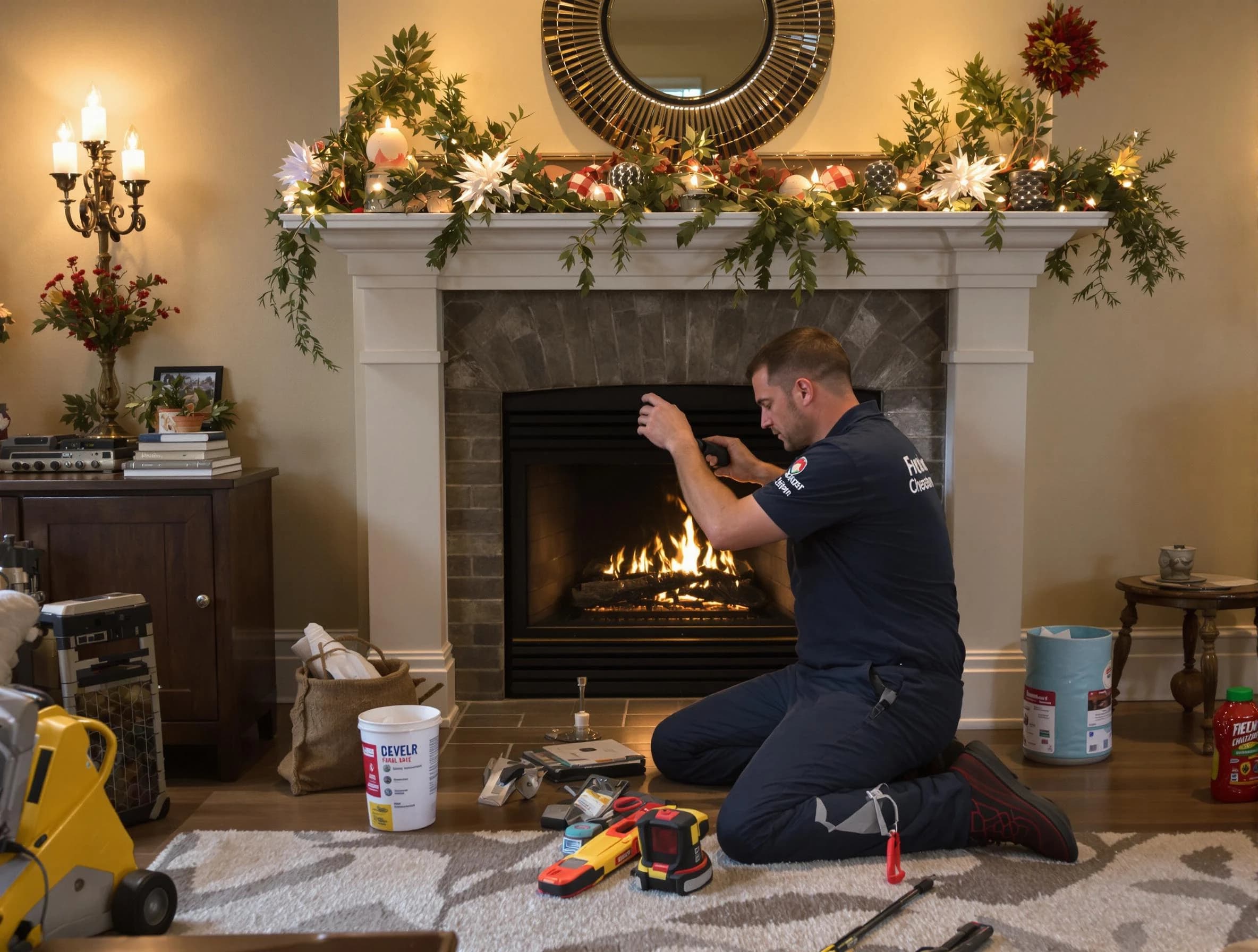 Clarkston Chimney Sweep offering fireplace maintenance services in Clarkston, GA