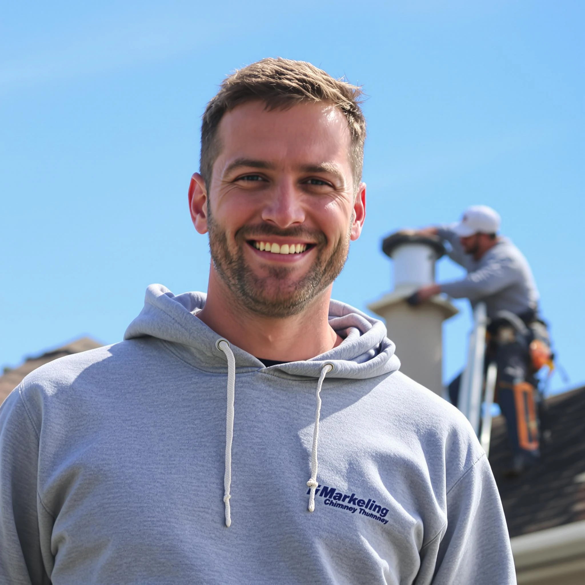 The Clarkston Chimney Sweep team.