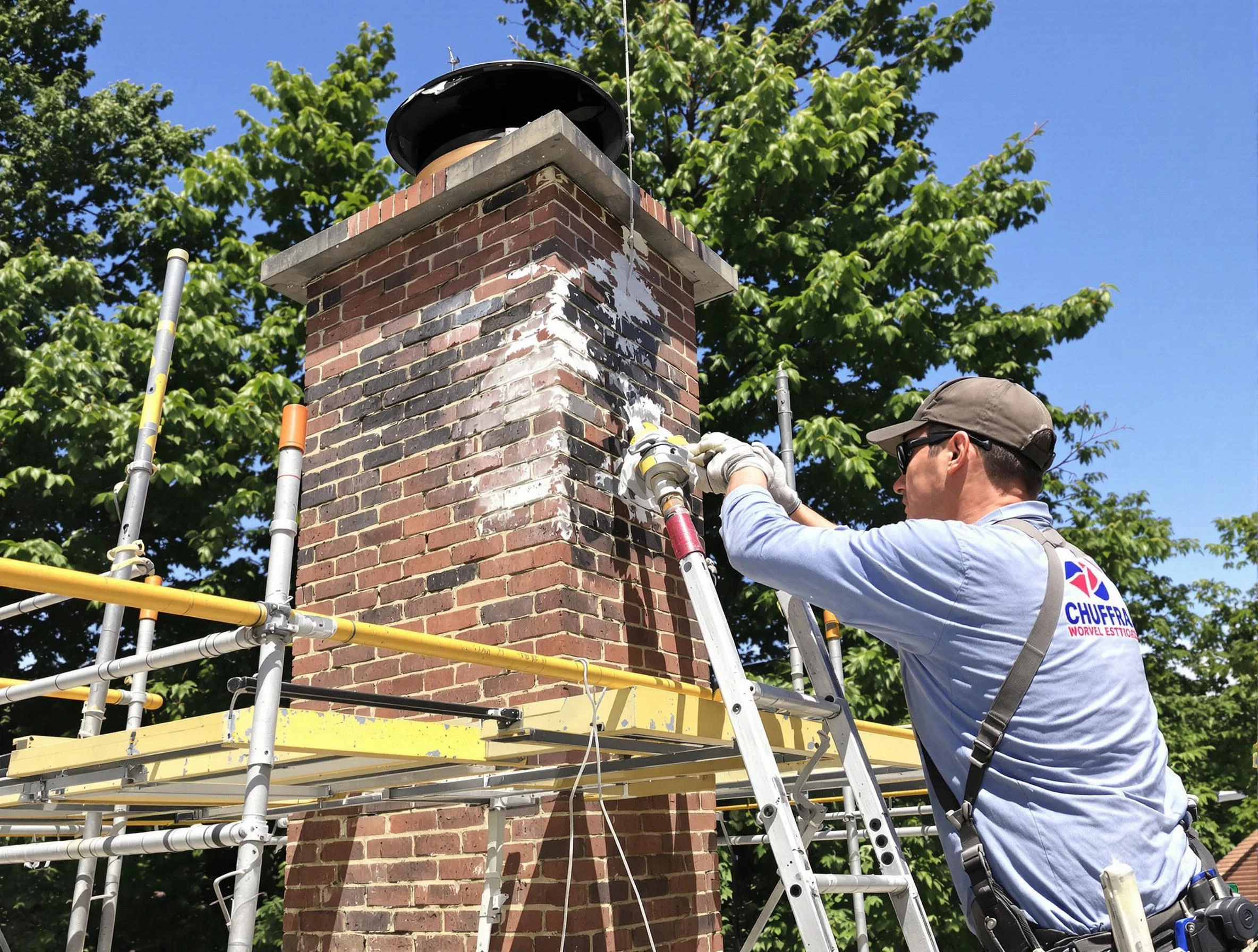Structural chimney repair by Clarkston Chimney Sweep in Clarkston, GA